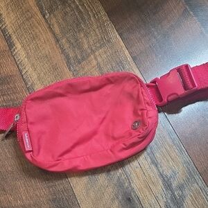 Lululemon Athletica Bold Red Men's Belt Bag
